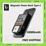 Zenless Zone Zero 10000mAh Magnetic Power Bank Type-C PD Fast Charging Wireless Magnetic Portable Charger Phone Gaming Devices
