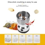 Mini Electric Grinder Household 300ml Ultrafine Baby Food Pulverizer Coffee Grinder Spice Pepper Grinder Grain Mill 2/4 Blades - Image 3