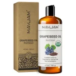 Organic Sweet Almond Oil Cold Pressed 16 floz Sunflower Grapeseed Jojoba Castor Essential Oil Moisturizing for Face, Hair, Skin - Image 2