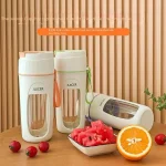 Portable Blender USB Rechargeable Personal Size Mini Blender Juicer Machines Cup For Smoothies And Shakes Mini Fruit Mixer Cup
