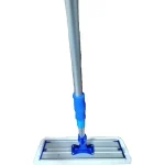 16 Inch Professional Microfiber Mop Kit with Wet and Dust Pads for All Surfaces, Ideal for Commercial Use - Image 3