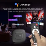 HOT 2025 Mortal T1 Android 16 Smart Home Theater TV Box BT5.4+2.3 Google Assistant RK3518 8GB RAM 128GB ROM Wifi 6 Madia Player