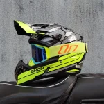 ORZ New Product Motorcycle Off road Helmet Bicycle Speed Drop DH Full Helmet Track Rally Kart Helmet - Image 2