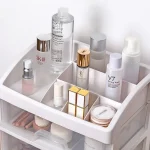 Cosmetic Storage Box Large Capacity Transparent Drawer Jewelry Makeup Storage Box Multi-layer Multi-functional Desktop Organizer - Image 3