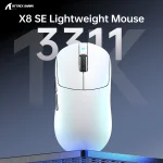 ATTACK SHARK X8SE Wireless Mouse,2.4G Wireless/Bluetooth/Wired Connection,25000 DPI, Customized Gaming Mouse - Image 3