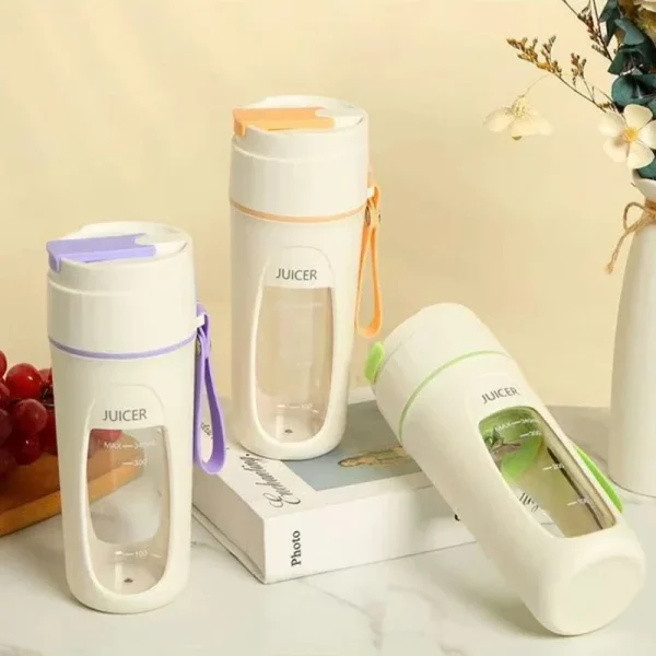 Portable Blender USB Rechargeable Personal Size Mini Blender Juicer Machines Cup For Smoothies And Shakes Mini Fruit Mixer Cup - Image 2