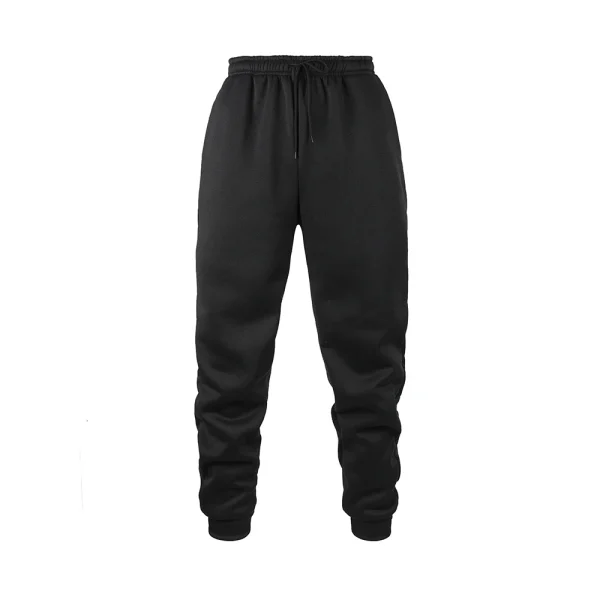 Mens Jogging Sports Pants Autumn Winter Sweatpants Men Sports Gym Trousers Fashion Solid Color Casual Workout Long Pants - Image 2