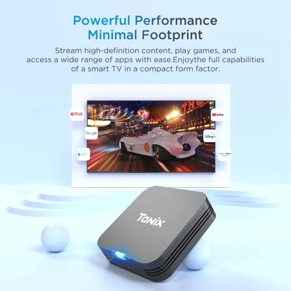 Tanix TX1 Android TV Box Allwinner H313 2.4G Wifi Mini Smart TV Stick Power by DC 5V 2A - Image 3