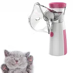 Vet-Recommended Pet Nebulizer for Dogs & Cats - Electronic Animal Nebulizer for Respiratory Treatment at Home
