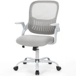 JHK Ergonomic Mesh Backrest Office Desk Chair Adjustable Height Computer Rolling Work Swivel Gaming Chairs With Wheels For Home - Image 2