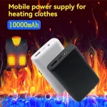 20000mAh Power Bank Fast Charging USB Charger Portable External Battery Pack for Heating Vest Jacket Scarf Socks Glove Equipment - Image 2