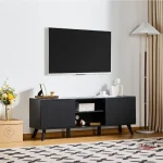 TV Stand for TVs up to 65'',Modern Mid Century Entertainment Center with Storage TV Cabinet,TV Media Console for Living Room