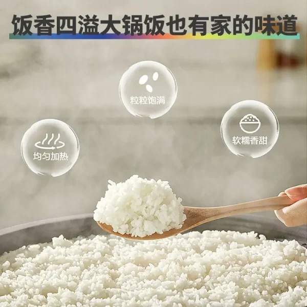 Old-fashioned commercial rice cooker Household hotel Large canteen Large capacity rice cooker - Image 3