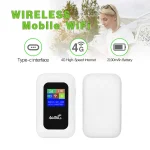 4G/5G Mobile WIFI Router 150Mbps 4G LTE Wireless Router 3500mA Portable Pocket MiFi Modem with Sim Card Slot Mobile WiFi Hotspot - Image 2
