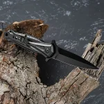 BAKULI-Fruit Knife Portable Carrying Knife, Folding Knife Stainless Steel Melon and Fruit Knife Safe High-grade Paring Knife - Image 3