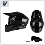 Motorcycle helmet with advanced safety performance for off-road outdoor riding suitable for adults and children - Image 2