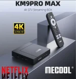 2025 MECOOL KM9 PRO MAX Android TV Box Realtek1325-B 2GB 32GB 4K HDR Android 12 2T2R WIFI5 Google Certified TV Box - Image 2