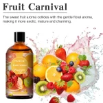 PHATOIL 100ml Fragrance Oil with Glass Dropper Fruit Carnival Almond Vanilla Warm Santal L'aube Rosa Aroma Perfume Oils For DIY - Image 2