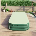 Inflatable Swimming Pool with Rain Canopy, Portable Adult Swimming Pool in Outdoor Areas, Home Garden, Backyard Inflatable Pool - Image 3