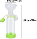 Pet nebulizer tank, for cats or dogs. Handheld pad for administering medication to pets, equipped with breathing indicator. - Image 2